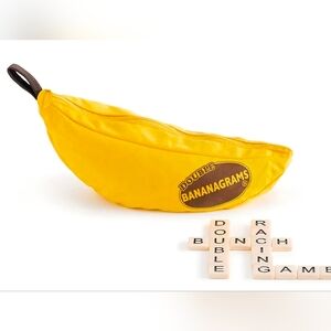 Bananagram Word Game In Banana Pouch Great For Travel